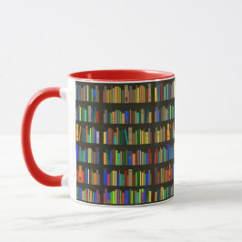 Bücherregale Design Coffee Tasse
