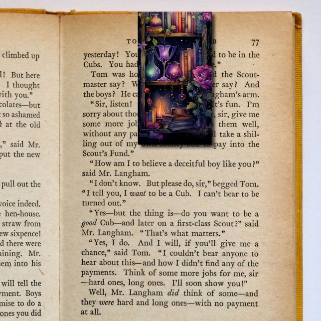 Bücherregale Falten von Lesezeichen Bookmarkers Visitenkarten (Von Creator hochgeladen)