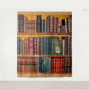 Bücherregale Wandteppich