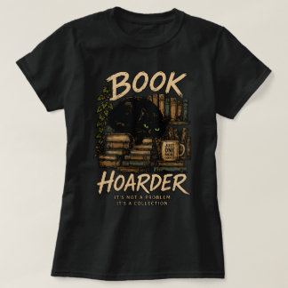 Büchersammler-Katzen-Kollektion T-Shirt