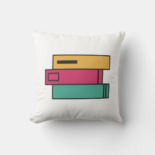 Bücherstapel Kissen