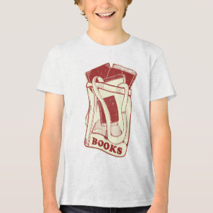 Büchertüte I Liebe zu lesen Tri-Blend Shirt