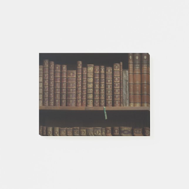 Bücherumschlag Post-it Klebezettel (Vorderseite)