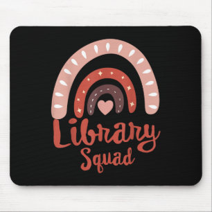 Bücherwurm-Bücherei Mousepad