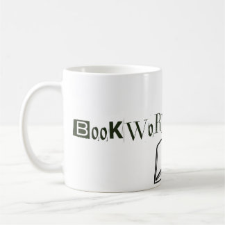 Bücherwurm-Energie-Tasse Kaffeetasse