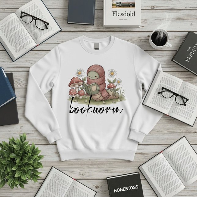 Bücherwurm  sweatshirt (Von Creator hochgeladen)