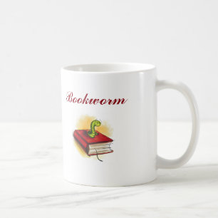 Bücherwurm-Tasse Kaffeetasse