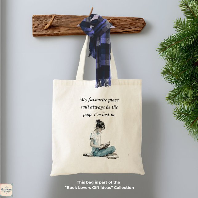 Bücherwurm Unikat-Geschenk - Tragetasche (Von Creator hochgeladen)