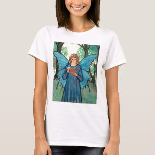 Buchfee im Wald T-Shirt