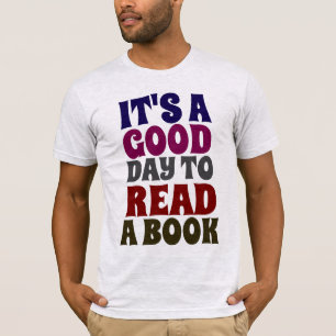 BUCHFREUND, GUTER TAG ZUM LESEN T-SHIRT