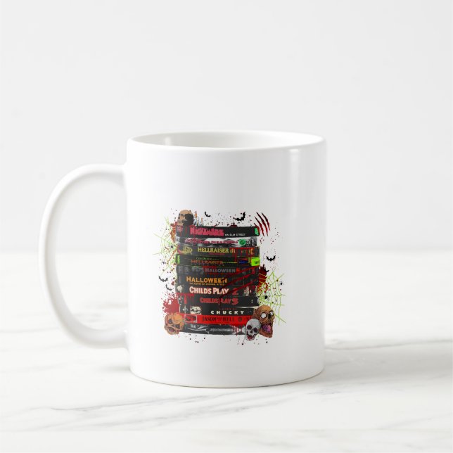 Buchhalloween Kaffeetasse (Links)