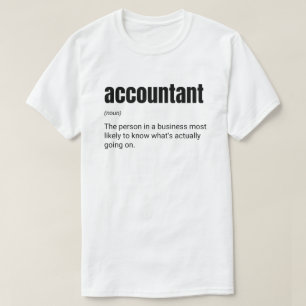 Buchhalter Funny Job Definition T-Shirt