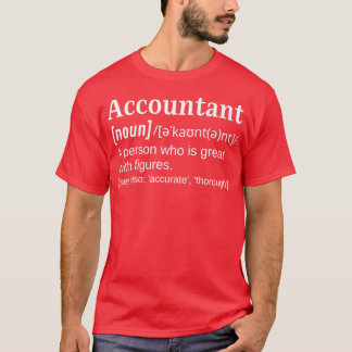 Buchhalter Joke Funny Dictionary Definition Great T-Shirt
