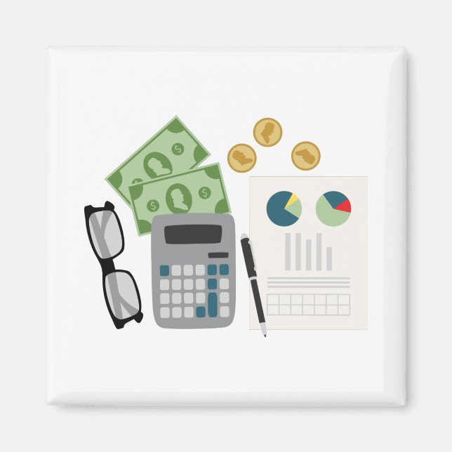 Buchhalter Magnet (Vorne)