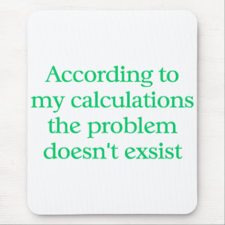 Buchhalter-Mausunterlage Mousepad