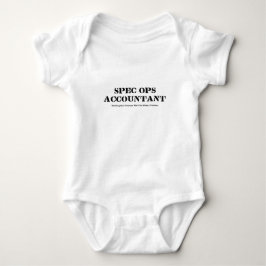 Buchhalter Spezifikt. Ops Baby Strampler