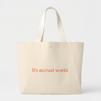 Buchhalter-Taschen-Tasche Jumbo Stoffbeutel