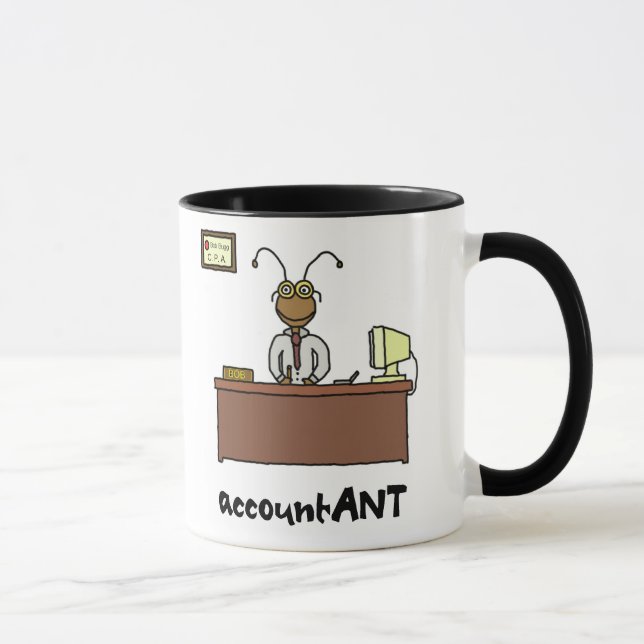 Buchhalter Tasse (Rechts)