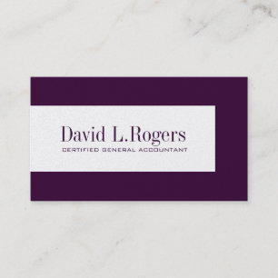 Buchhalter-Visitenkarten Visitenkarte