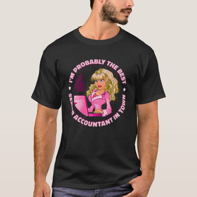 Buchhalterkonto Finanzen CPA Hauptkonto T-Shirt (Vorderseite)