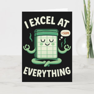 Buchhaltung I Excel bei allem Yoga-Buchhalter Karte