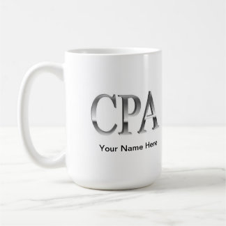 Buchhaltungs-Kaffee-Reise-Tasse des Buchhalter-CPA Kaffeetasse