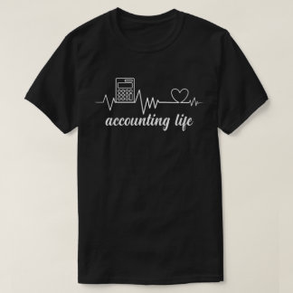 Buchhaltungsleben - Herzschlag eines wahren Buchha T-Shirt