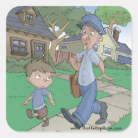 Buchkleber, The Mailman (Blatt 6)