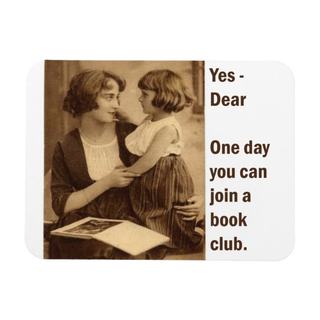 Buchklub, ja lieber magnet (Horizontal)