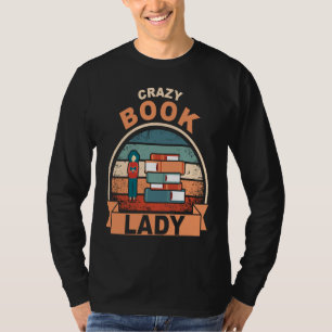 Buchlesender Bücherwurm Bibliothek Bücher Biblioth T-Shirt