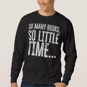 Buchleser Bibliophile Bookworm Lesedokumente Sweatshirt
