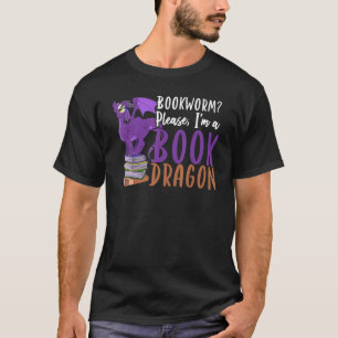Buchlesung Bibliothekarischer Buchwurm Niedlicher T-Shirt