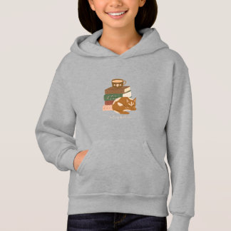 Buchliebende Katze Hoodie