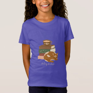 Buchliebende Katze T-Shirt