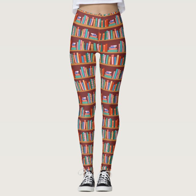 Buchliebhaber Leggings (Vorderseite)