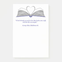 Buchliebhaber Post-It-Notes