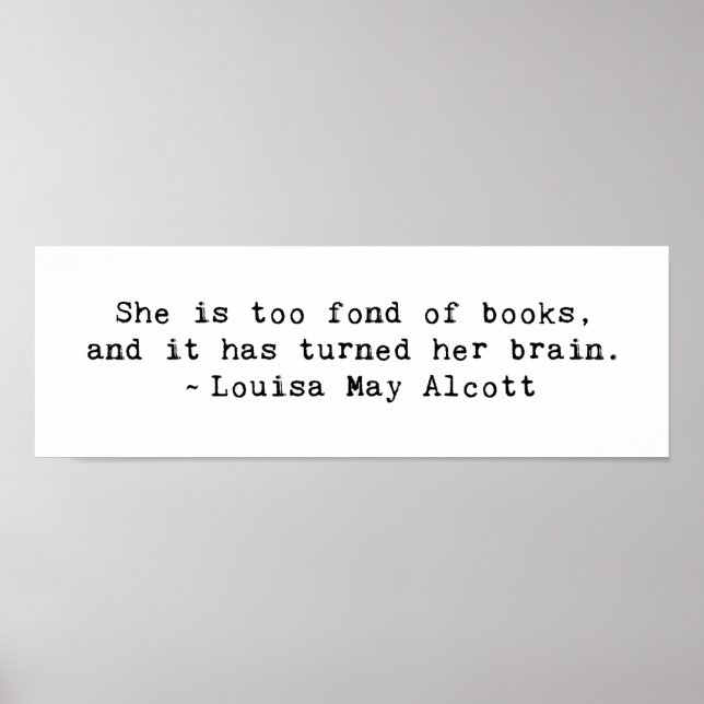 Buchliebhaber Poster (Vorne)