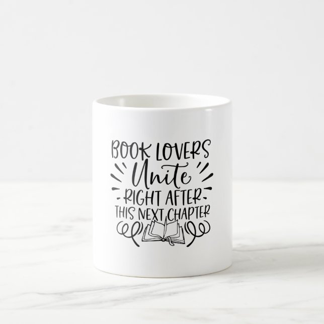 Buchliebhaber vereint - Buchladen Kaffeetasse (Mittel)