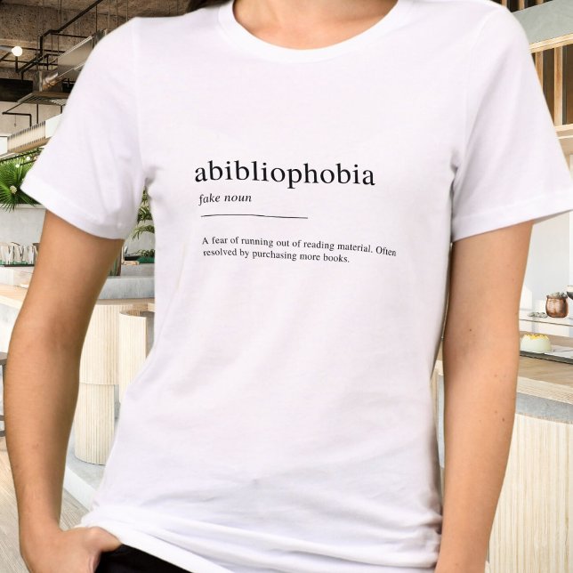 Buchliebhaber von Abibliophobie Tri-Blend Shirt (Von Creator hochgeladen)