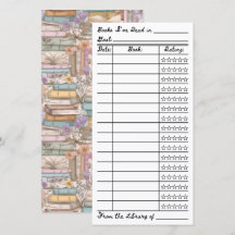 Buchliste-Tracker Flachkarte