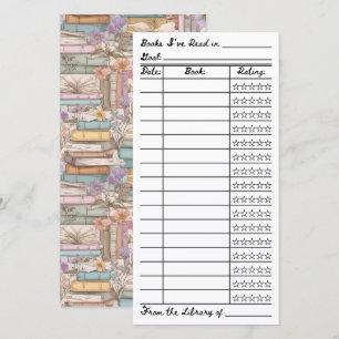 Buchliste-Tracker Flachkarte
