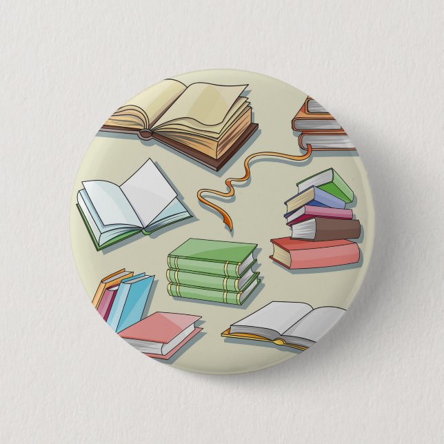 Buchmuster Button (Vorderseite)