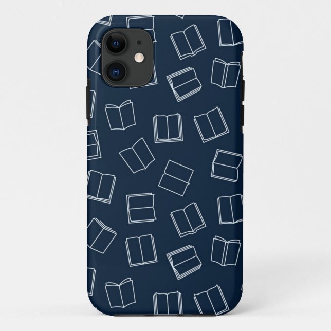 Buchmuster Case-Mate iPhone Hülle (Rückseite)