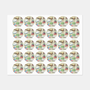 Buchmuster Etiketten