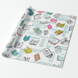 Buchmuster Geschenkpapier