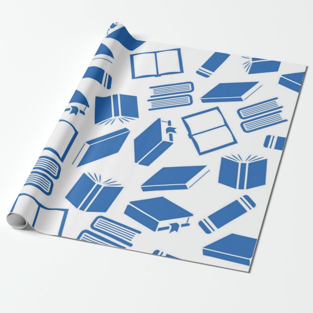 Buchmuster Geschenkpapier (Ungerollt)