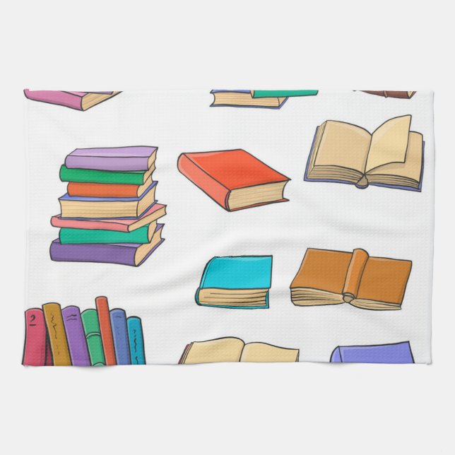 Buchmuster Geschirrtuch (Horizontal)