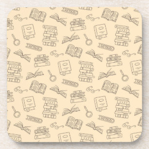 Buchmuster Getränkeuntersetzer