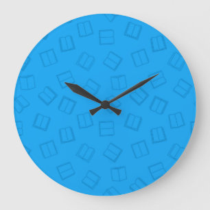 Buchmuster Große Wanduhr