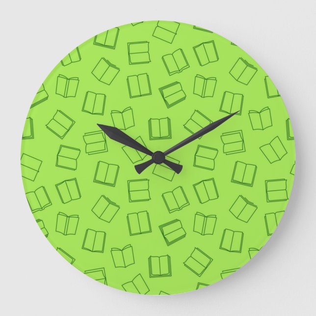 Buchmuster Große Wanduhr (Vorderseite)